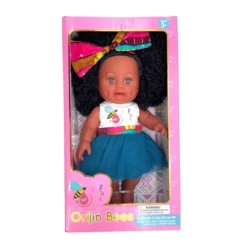 Orijin Bees Natural Ella 12" Baby Bee Doll - Black Hair With Brown Eyes -Barbie Store GUEST 7bf42353 0b99 43fd bc99 9a0785d34f14