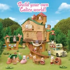 Calico Critters Lakeside Lodge Gift Set, Dollhouse Playset With Figure And Furniture -Barbie Store GUEST 7d91bcf5 d555 4b37 b806 598ecb8cf649