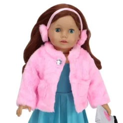 Sophia’s Pink Faux Fur Coat And Earmuff Headband Set For 18" Dolls 8 Sophia’s Pink Faux Fur Coat And Earmuff Headband Set For 18" Dolls -Barbie Store GUEST 7ddb6189 de1f 4178 841f e7c18b2ed2e3