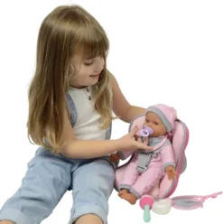The New York Doll Collection 12 Inch Car Seat Doll Set -Barbie Store GUEST 7dec2a4a daef 492a ba23 7cb80e35e429