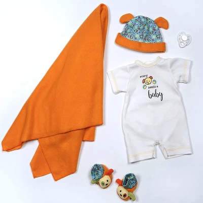 Paradise Galleries Reborn Baby Doll Boy Puppy Love, Magnetic Pacifier, Rooted Hair, 19 Inch Doll Made In SoftTouch Vinyl 3 Paradise Galleries Reborn Baby Doll Boy Puppy Love, Magnetic Pacifier, Rooted Hair, 19 Inch Doll Made In SoftTouch Vinyl - Image 3