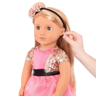 Our Generation Audra With Pierced Ears 18" Jewelry Doll 1 Our Generation Audra With Pierced Ears 18" Jewelry Doll