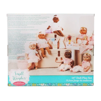 Madame Alexander Small Wonder 14" Party Time Set - Blue Eyes 3 Madame Alexander Small Wonder 14" Party Time Set - Blue Eyes - Image 3