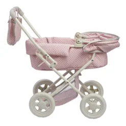 Olivia's Little World - Polka Dots Princess Baby Doll Deluxe Stroller - Pink & Gray -Barbie Store GUEST 80547a2b a765 4c09 b44f 87400441b941