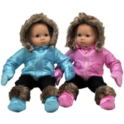 The Queen's Treasures 15" Baby Doll Clothes Set Of Two Winter Outerwear -Barbie Store GUEST 80c71062 e854 4425 bf18 2f045ed3b38b