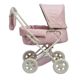 Olivia's Little World - Polka Dots Princess Baby Doll Deluxe Stroller - Pink & Gray -Barbie Store GUEST 80e0be47 35bb 422a 8790 bc83131f2a36