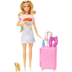Barbie Doll And Accessories Travel Set With Puppy -Barbie Store GUEST 8132e99b f86b 4aa8 a39d bb8e87685f89
