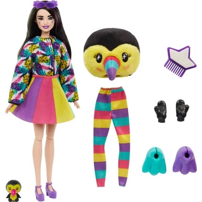 Barbie Cutie Reveal Jungle Series Toucan Doll 5 Barbie Cutie Reveal Jungle Series Toucan Doll - Image 5