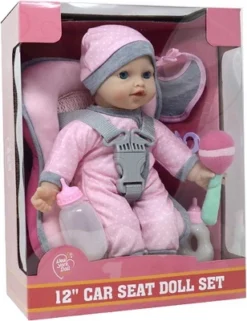 The New York Doll Collection 12 Inch Car Seat Doll Set -Barbie Store GUEST 81f62e30 8fa7 42d3 b036 460ba5f2a20b