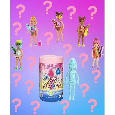 Barbie - Chelsea Color Reveal ! Color Changing Kids - Beach Go'er Doll With 6 Surprise Accessories 6 Barbie - Chelsea Color Reveal ! Color Changing Kids - Beach Go'er Doll With 6 Surprise Accessories - Image 6