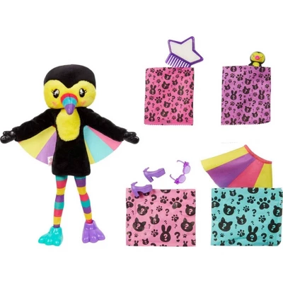 Barbie Cutie Reveal Jungle Series Toucan Doll 3 Barbie Cutie Reveal Jungle Series Toucan Doll - Image 3