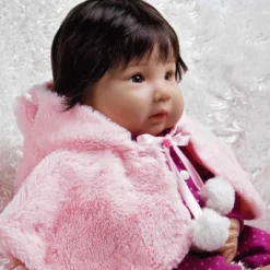 Paradise Galleries Realistic Baby Doll, 20 Inch Reborn Girl Smitten Kitten In Gentletouch Vinyl & Weighted Cloth Body, 4-Piece Gift Set -Barbie Store GUEST 89bf9368 0804 484c a4f9 0db62b79a9fb