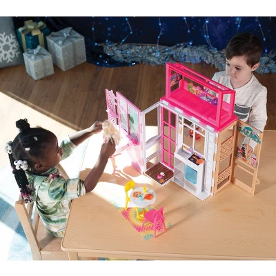 Fully Furnished Barbie® House With Barbie® & Puppy 2 Fully Furnished Barbie® House With Barbie® & Puppy - Image 2