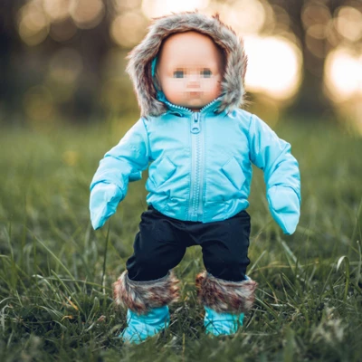 The Queen's Treasures 15 Inch Baby Doll Clothes Complete Blue Snow Suit 1 The Queen's Treasures 15 Inch Baby Doll Clothes Complete Blue Snow Suit
