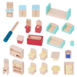 Olivia's Little World Kids Buildable Furnished Wooden Dollhouse For 3.5" Dolls 11 Olivia's Little World Kids Buildable Furnished Wooden Dollhouse For 3.5" Dolls -Barbie Store GUEST 8d53ca94 6c47 42c3 ab72 2a427297b837