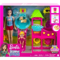 Barbie Skipper Doll And Waterpark Playset With Working Water Slide And Accessories First Jobs -Barbie Store GUEST 8e20f3b0 9060 4202 b28f 6479e135c6aa