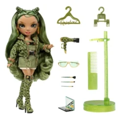 Rainbow High Olivia - Camo Green Fashion Doll