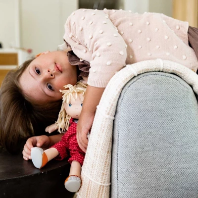 HABA Cassie 12" Machine Washable Soft Doll With Blonde Hair 11 HABA Cassie 12" Machine Washable Soft Doll With Blonde Hair - Image 11