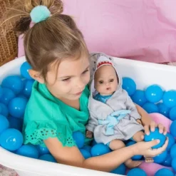 Adora Bath Toy Baby Doll In Baby Shark Themed Bathrobe - 13 Inch Water Toy With QuickDri Body -Barbie Store GUEST 90630e72 79c6 4c19 98ac 5eed826119fe