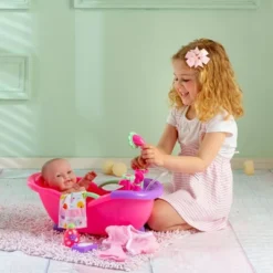 JC Toys For Keeps! Baby Doll Bath Tub With Accessories -Barbie Store GUEST 93507eff fe75 4681 bd69 81590ee0bc56