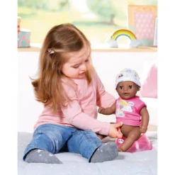 BABY Born Lil' Girl Baby Doll - Brown Eyes -Barbie Store GUEST 95069d0a 101d 4b97 b971 cc584878668d