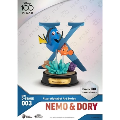 Disney 100 Years Of Wonder-Pixar Alphabet Art Series Set (6 PCS) (Mini Diorama Stage) 5 Disney 100 Years Of Wonder-Pixar Alphabet Art Series Set (6 PCS) (Mini Diorama Stage) - Image 5