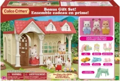 Calico Critters Sweet Raspberry Home Gift Set, Dollhouse Playset With 3 Collectible Figures, Furniture And Accessories -Barbie Store GUEST 9a900762 b824 477a b5ee 656bcf203e92