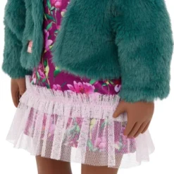Our Generation Lucia 18" Fashion Doll With Faux-Fur Jacket & Floral Dress -Barbie Store GUEST 9aa80e9f 6983 4410 8962 af02edb2ac08