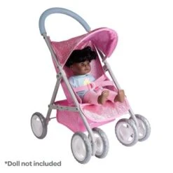 Adora Baby Doll Stroller Glam Glitter Medium Shade Stroller, Sparkly & Glittery, Fits Dolls Up To 20 Inches -Barbie Store GUEST 9abd702c dda2 4b23 992c 4232a79ee3c1