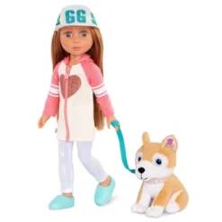 Glitter Girls Tavi With Dog Plush Nougat 14" Doll & Pet Set -Barbie Store GUEST 9acacde0 c9be 4a53 af44 4ac4522cf863