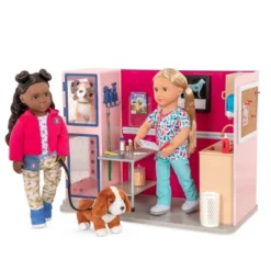 Our Generation Healthy Paws Vet Clinic Playset In Pink With Electronics For 18" Dolls -Barbie Store GUEST 9cc878af a1eb 435d ba12 800c1cd471d0