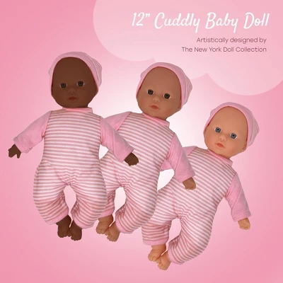 The New York Doll Collection 12 Inch Baby Doll Walker Set 1 The New York Doll Collection 12 Inch Baby Doll Walker Set