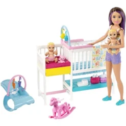 Barbie Skipper Babysitters Inc Nap 'n' Nurture Nursery Dolls And Playset -Barbie Store GUEST 9f8f47da 6790 43c9 81f5 93ee30c6b274