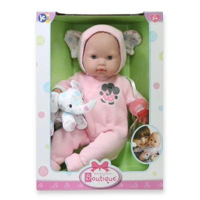 JC Toys Berenguer Boutique 15" Baby Doll - Pink Outfit 1 JC Toys Berenguer Boutique 15" Baby Doll - Pink Outfit