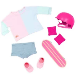 Our Generation Yanika 18" Skateboarder Doll -Barbie Store GUEST a37b50d1 e134 4118 9e2c f1997c0296dc