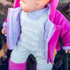 The Queen's Treasures 15 Inch Baby Doll Clothes Pink & Cream Overalls Set -Barbie Store GUEST a433f1d1 b4d0 40b4 a0ac 81b192ed516c