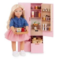 Our Generation Pretty Pantry Home Kitchen Furniture Set For 18" Dolls -Barbie Store GUEST a6078fd1 e5b4 4f6b 814a fb989ce21664
