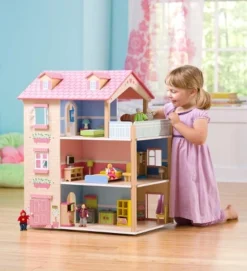 HearthSong Imagine My Place Dollhouse With Turntable And 35-Piece Dollhouse Furniture Set 14 HearthSong Imagine My Place Dollhouse With Turntable And 35-Piece Dollhouse Furniture Set -Barbie Store GUEST a8040158 0aa4 4437 9ba0 4a5286b1b160