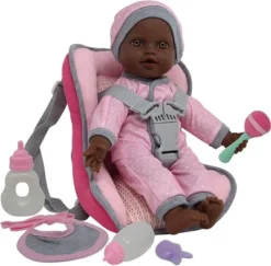 The New York Doll Collection 12 Inch Car Seat Doll Set -Barbie Store GUEST a827ed32 3afe 4754 9f0c d7968d3239d7