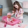 The New York Doll Collection 12 Inch Baby Doll Bath Time Playset