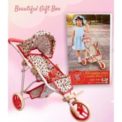 The New York Doll Collection Baby Doll Stroller - Jogging Toy Stroller -Barbie Store GUEST accfac0d b70a 4117 8df2 63962cb61379