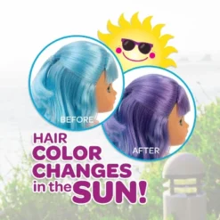 Adora Fairy Garden Friends - 6 Inch Interactive Doll With Magical Hair - Rose