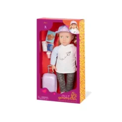 Our Generation Ari With Rolling Luggage & Accessories 18" Travel Doll -Barbie Store GUEST b25d640c 617b 4855 8f53 77aa266049a7