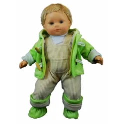 The Queen's Treasures 15 Inch Baby Doll Clothes Green & Cream Overalls Set -Barbie Store GUEST b2783910 096d 486f 91ec 5c6dc0b95583