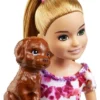 Barbie Team Stacie Puppies Playset