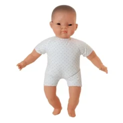 Miniland Educational Soft Body Dolls, 15-3/4", Dots Shirt