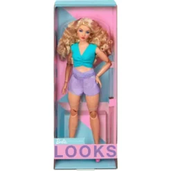 Barbie Looks Doll With Blonde Hair And Purple Shorts -Barbie Store GUEST b37210bd fa10 4d63 82da 4b44840a0ffe