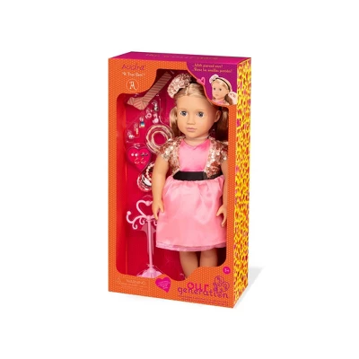 Our Generation Audra With Pierced Ears 18" Jewelry Doll 5 Our Generation Audra With Pierced Ears 18" Jewelry Doll - Image 5