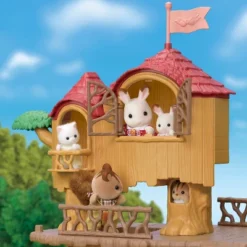 Calico Critters Lakeside Lodge Gift Set, Dollhouse Playset With Collectible Figure, Furniture And Accessories -Barbie Store GUEST b4aa10e1 7481 4544 a1d5 a2231cfec611