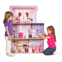 Teamson Kids Fancy Mansion Doll House With 13pcs Furniture 12 Teamson Kids Fancy Mansion Doll House With 13pcs Furniture -Barbie Store GUEST b7d13b39 cf43 46d4 9438 26f0711189a4